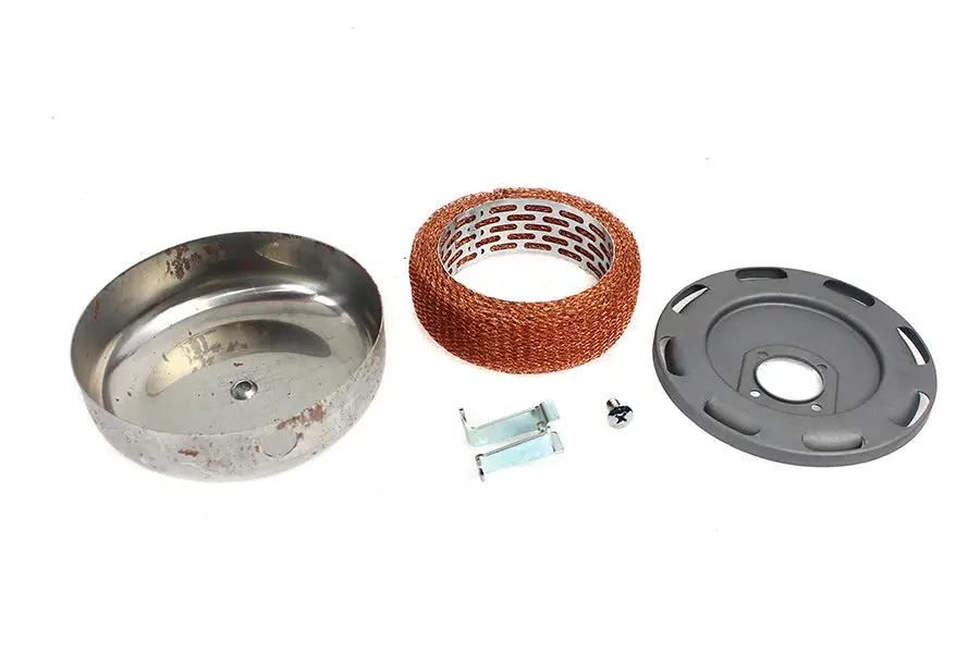 V-Twin 7 Inch Air Cleaner Assembly for Harley Davidson FL (1941-1950) by V-Twin