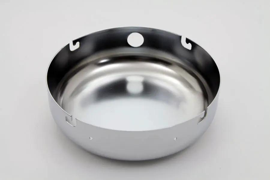 Wyatt Gatling Chrome 7 Inch Air Cleaner Cover for Harley Davidson FL Models by Wyatt Gatling