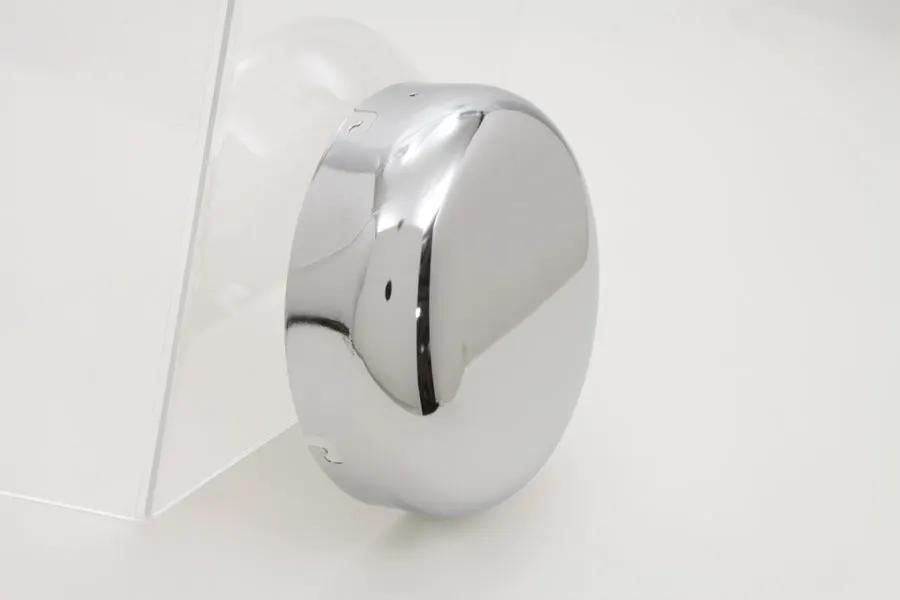 Wyatt Gatling Chrome 7 Inch Air Cleaner Cover for Harley Davidson FL Models by Wyatt Gatling