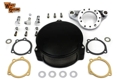V-Twin Black Wyatt Gatling Air Cleaner Assembly for Harley Davidson XL (1991-2000) by V-Twin
