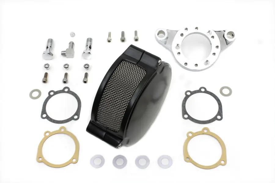 V-Twin Black Wyatt Gatling Air Cleaner Assembly for Harley Davidson XL (1991-2000) by V-Twin