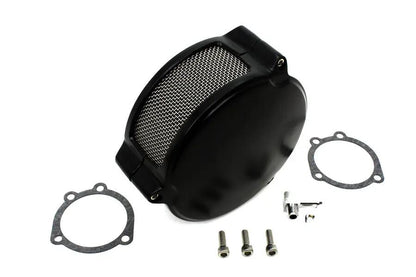 Wyatt Gatling Black New Era Smooth Air Cleaner for Harley Davidson FXST Models by Wyatt Gatling