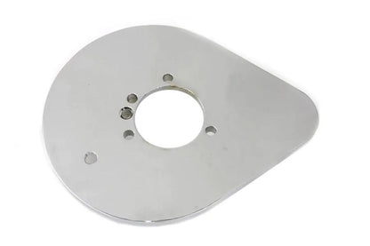 Wyatt Gatling Chrome Alloy Air Cleaner Backing Plate for Bendix-Keihin Carbs by Wyatt Gatling