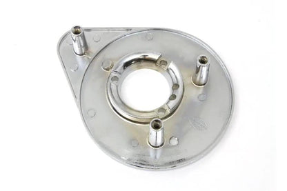 Wyatt Gatling Chrome Alloy Air Cleaner Backing Plate for Bendix-Keihin Carbs by Wyatt Gatling