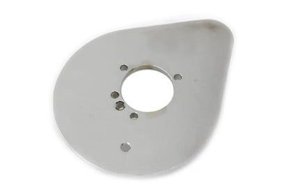 Wyatt Gatling Chrome Alloy Air Cleaner Backing Plate for Bendix-Keihin Carbs by Wyatt Gatling