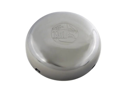 Wyatt Gatling 77399 7 Inch World's Fair Logo Chrome Air Cleaner Cover for Harley Davidson FL by Wyatt Gatling