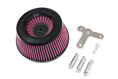 Wyatt Gatling Inverted Air Filter Kit – 5 Inch Tapered Air Filter with Mounting Hardware by Wyatt Gatling