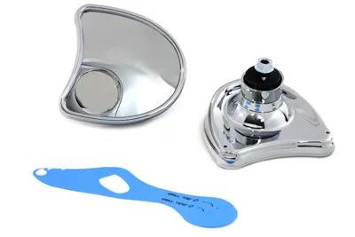 Wyatt Gatling Part 77303 Split Vision Fairing Mount Mirror Set for Harley Davidson FLHT by Wyatt Gatling