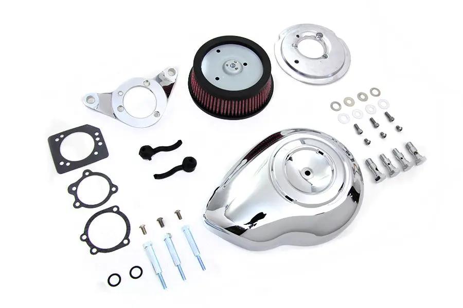 V-Twin 8 Inch Teardrop Air Cleaner Assembly for Harley Davidson FXST Models by V-Twin