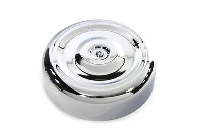 Wyatt Gatling Part 74528D Chrome Round Bobbed Style 8 Inch Air Cleaner Cover for Harley Davidson XL by Wyatt Gatling