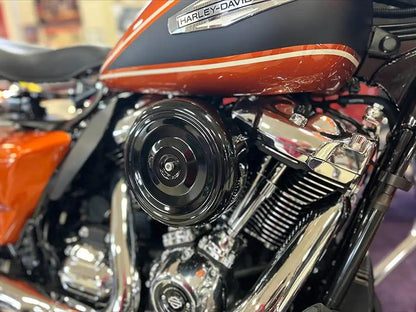 Wyatt Gatling Part 74528DB Round Bobbed 8 inch Air Cleaner Cover for Harley Davidson XL by Wyatt Gatling
