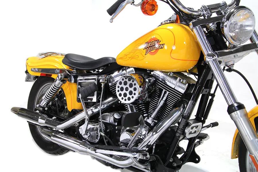 V-Twin Chrome Wyatt Gatling Air Cleaner Assembly for Harley Davidson FXST by V-Twin