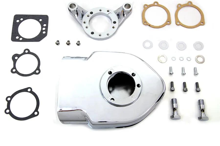 V-Twin Chrome Wyatt Gatling Air Cleaner Assembly for Harley Davidson XL 1991-2000 by V-Twin