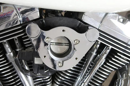 Wyatt Gatling 50mm EFI Breather and Air Cleaner Mount Kit for Harley Davidson FLT Models by Wyatt Gatling