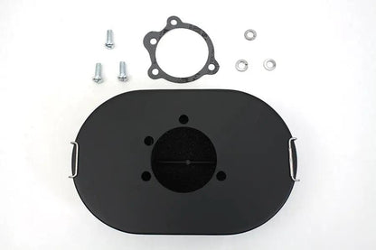 Wyatt Gatling Black Turbo Air Cleaner for Harley Davidson FL 1972-1981, Part #19395B by Wyatt Gatling
