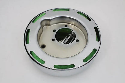 Wyatt Gatling 70391 7 Inch Chrome Round Air Cleaner for Harley Davidson XL by Wyatt Gatling