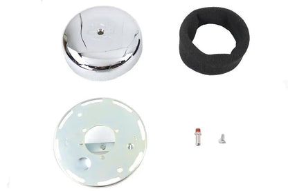 Wyatt Gatling 7 Inch Round Chrome Air Cleaner for Harley Davidson FXST (1990-1999) by Wyatt Gatling