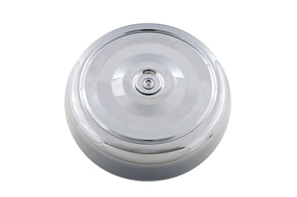 Wyatt Gatling Chrome Round Bobbed Style 7 inch Air Cleaner Cover for Harley Davidson XL by Wyatt Gatling