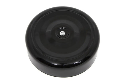 Wyatt Gatling Black 7 Inch Round Bobbed Style Air Cleaner Cover for Harley Davidson XL by Wyatt Gatling