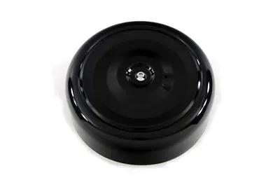 Wyatt Gatling Black 7 Inch Round Bobbed Style Air Cleaner Cover for Harley Davidson XL by Wyatt Gatling