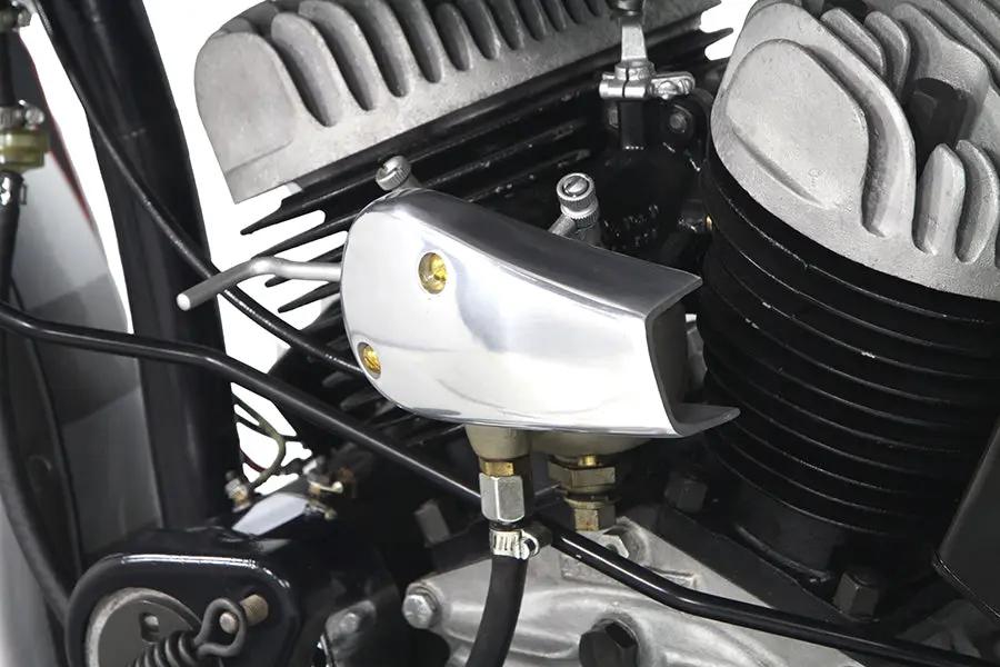 Wyatt Gatling Linkert Carburetor Cover Smooth - Model 34-1381 by Wyatt Gatling
