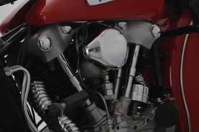 Wyatt Gatling Teardrop Carburetor Cover for Harley Davidson FL (1941-1950) by Wyatt Gatling