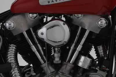 Wyatt Gatling Teardrop Carburetor Cover for Harley Davidson FL (1941-1950) by Wyatt Gatling