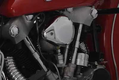 Wyatt Gatling Teardrop Carburetor Cover for Harley Davidson FL (1941-1950) by Wyatt Gatling