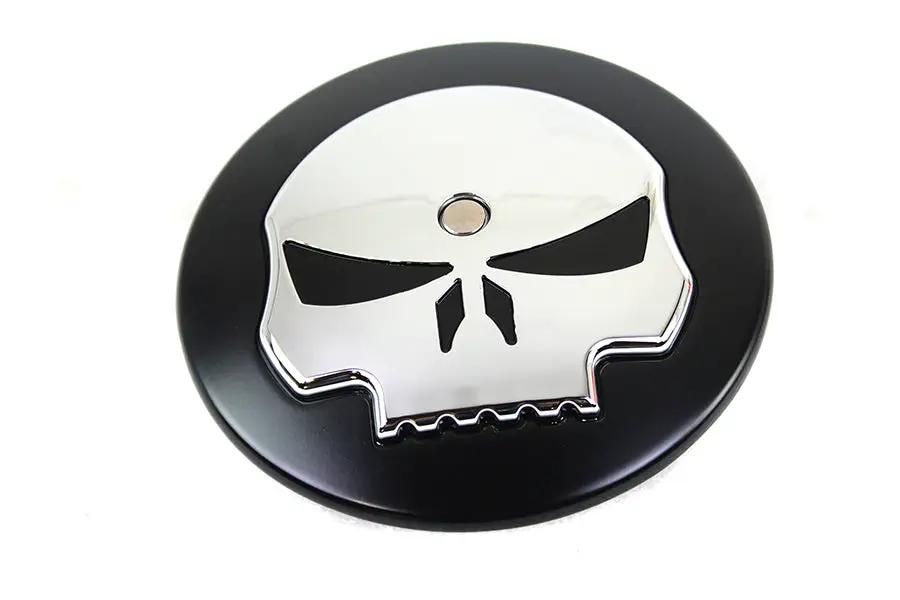 Wyatt Gatling Skull Air Cleaner Cover Insert Part 78345B for Harley Davidson FLT by Wyatt Gatling