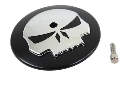 Wyatt Gatling Skull Air Cleaner Cover Insert Part 78345B for Harley Davidson FLT by Wyatt Gatling