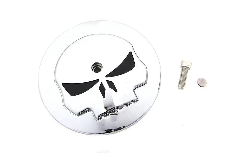 Wyatt Gatling Skull Air Cleaner Cover Insert for Harley Davidson FLT - Part #78345C by Wyatt Gatling