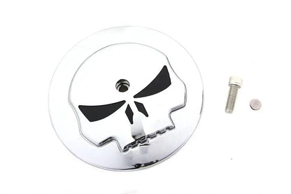Wyatt Gatling Skull Air Cleaner Cover Insert for Harley Davidson FLT - Part #78345C by Wyatt Gatling