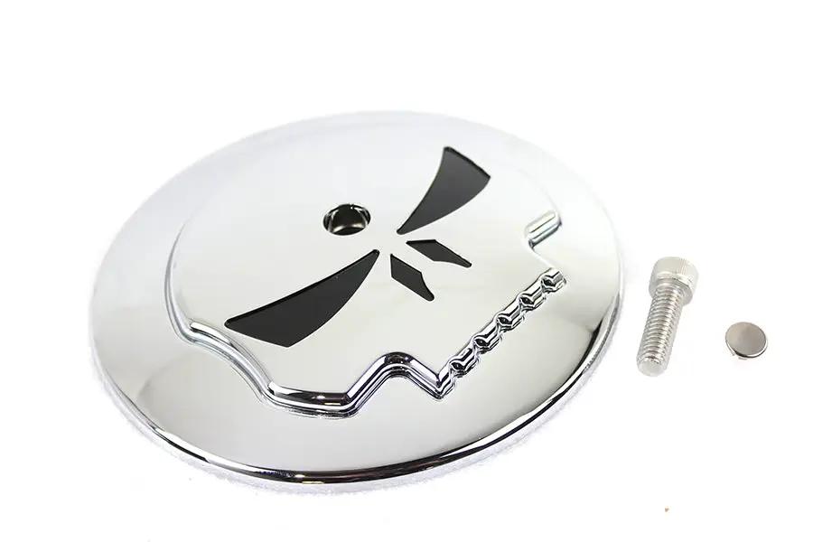 Wyatt Gatling Skull Air Cleaner Cover Insert for Harley Davidson FLT - Part #78345C by Wyatt Gatling