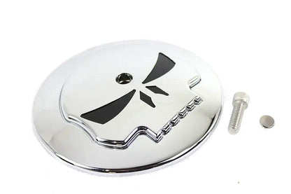 Wyatt Gatling Skull Air Cleaner Cover Insert for Harley Davidson FLT - Part #78345C by Wyatt Gatling