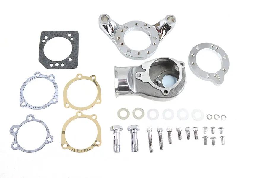 Wyatt Gatling XL Carburetor Snoot Kit Alloy for Harley Davidson XL (1991-2000) by Wyatt Gatling