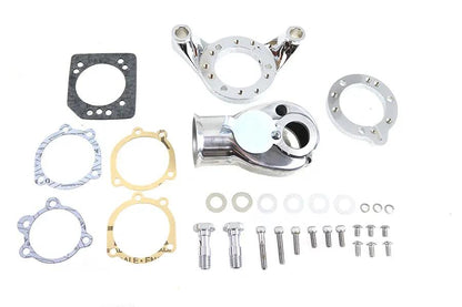 Wyatt Gatling XL Carburetor Snoot Kit Alloy for Harley Davidson XL (1991-2000) by Wyatt Gatling