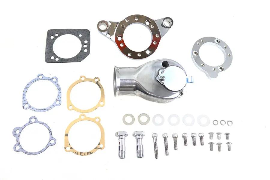 Wyatt Gatling XL Carburetor Snoot Kit Alloy for Harley Davidson XL (1991-2000) by Wyatt Gatling