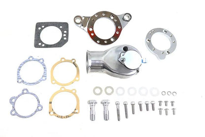 Wyatt Gatling XL Carburetor Snoot Kit Alloy for Harley Davidson XL (1991-2000) by Wyatt Gatling