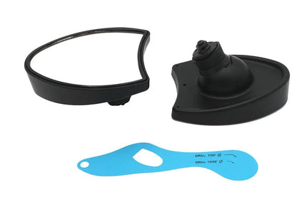 V-Twin Fairing Mirror Set Black for Harley Davidson FLHT (1996-2005) by V-Twin