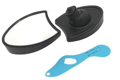 V-Twin Fairing Mirror Set Black for Harley Davidson FLHT (1996-2005) by V-Twin