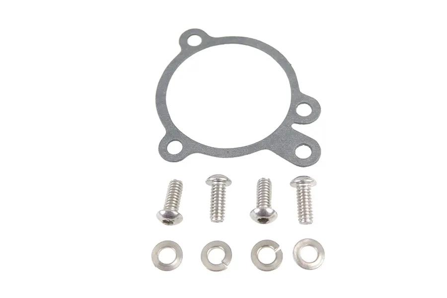 Wyatt Gatling Shorty Air Cleaner Mount Kit for Softail S&S Super E Carburetors by Wyatt Gatling