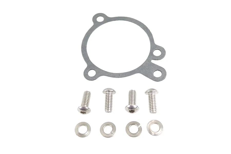 Wyatt Gatling Shorty Air Cleaner Mount Kit for Softail S&S Super E Carburetors by Wyatt Gatling