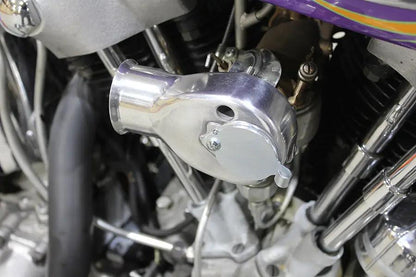 Wyatt Gatling Linkert Carburetor Air Snoot for Harley Davidson FL (1941-1950) by Wyatt Gatling