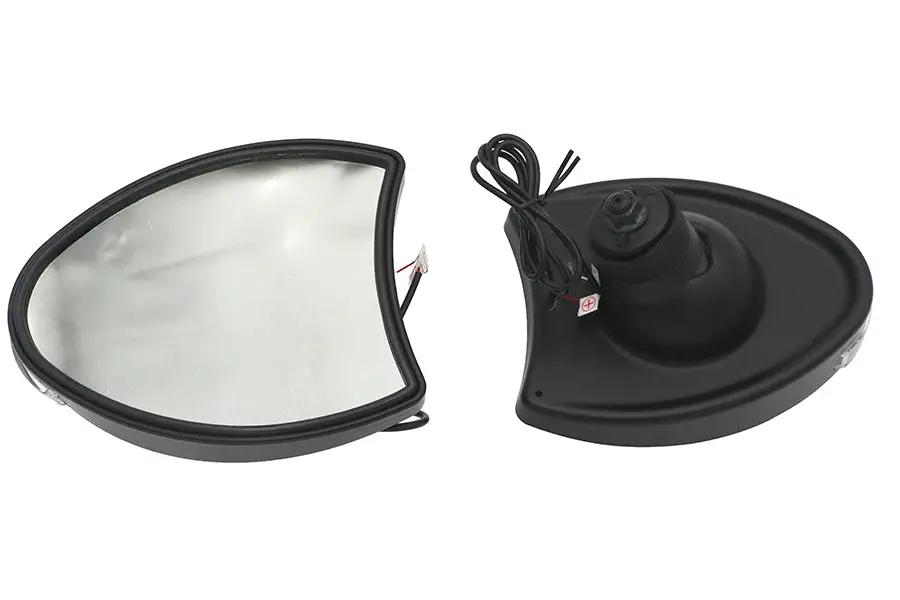 Wyatt Gatling Part 270972 Fairing Mirror Set for Harley Davidson FLHT - Black by Wyatt Gatling