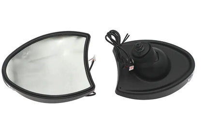 Wyatt Gatling Part 270972 Fairing Mirror Set for Harley Davidson FLHT - Black by Wyatt Gatling