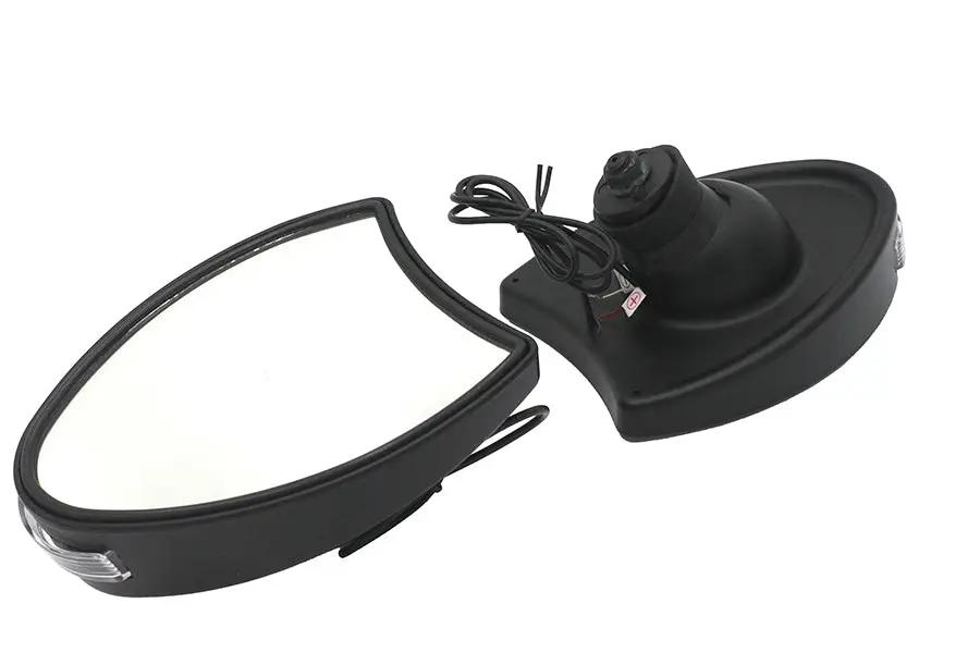 Wyatt Gatling Part 270972 Fairing Mirror Set for Harley Davidson FLHT - Black by Wyatt Gatling