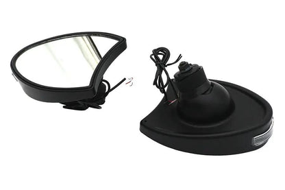 Wyatt Gatling Part 270972 Fairing Mirror Set for Harley Davidson FLHT - Black by Wyatt Gatling