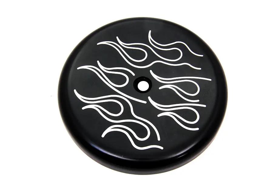 Wyatt Gatling Black Ball Milled Air Cleaner Cover (Part #0213) by Wyatt Gatling