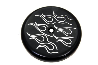 Wyatt Gatling Black Ball Milled Air Cleaner Cover (Part #0213) by Wyatt Gatling