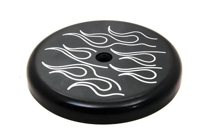 Wyatt Gatling Black Ball Milled Air Cleaner Cover (Part #0213) by Wyatt Gatling